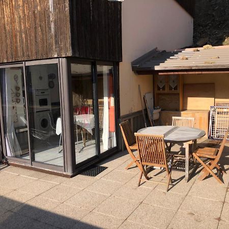 Grand studio avec vue et terrasse Allos Extérieur photo